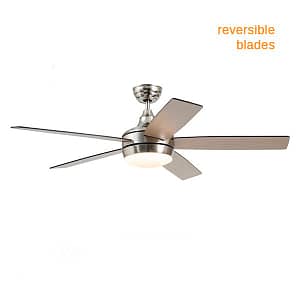 8802 - Scout Led 5 Blade Black Ceiling Fan