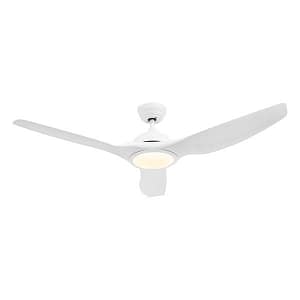 1810D - Mistral Led 3 Blade White Ceiling Fan