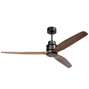6004 - Aviator 3 Blade Dark Wood Ceiling Fan