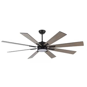 2377 - FARMHOUSE 66″ Celestial Bronze Indoor/Outdoor Ceiling Fan