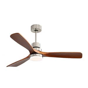2023 - Ceiling Fan with Light Remote Control Dimmable LED Light Modern Cottage Style